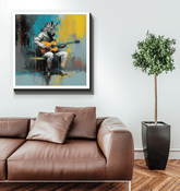 Fretboard Fantasia wrapped canvas - Beyond T-shirts