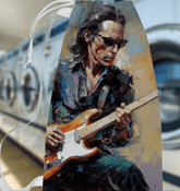 Fretboard Fury Laundry Bag on white background