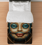 Fusion of Fire and Ice Duvet Cover - Beyond T-shirts