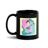 Geisha Black Glossy Mug - Beyond T-shirts