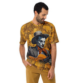 GeGenius Flows Through Music Men's T-Shirt Front View