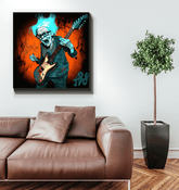 Grandmother's Melodic Madness Wrapped Canvas - Beyond T-shirts