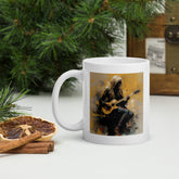 Groovy Textures White glossy mug - Beyond T-shirts