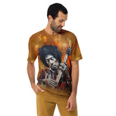 Guitar Adds Soul to Music Men's T-Shirt - Front View