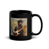 Harmonic Haven Black Glossy Mug - Beyond T-shirts