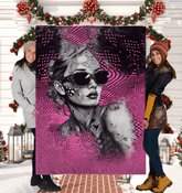 Illustration Interludes Sherpa Blanket - Beyond T-shirts