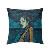 Illustrative Imagination Outdoor Pillow - Patio Decor