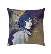 Illustrative Impressions III Outdoor Pillow - Front View