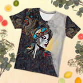 Illustrative Impressions women's T-shirt front view.