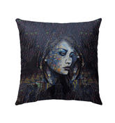 Illustrative Inspiration Outdoor Pillow - Front View