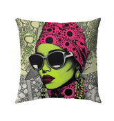 Inked Intensity Outdoor Pillow - Beyond T-shirts