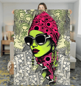 Inked Intensity Sherpa Blanket - Beyond T-shirts