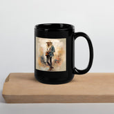 Jazz Improvisations Black Glossy Mug - Beyond T-shirts