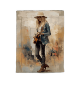 Jazz-themed twin comforter featuring musical improvisation designs.