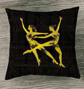 Joyful Feminine Movement Style Outdoor Pillow - Beyond T-shirts