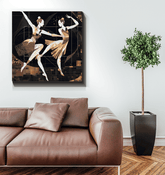 Joyful Women s Dance Flair Wrapped Canvas - Beyond T-shirts