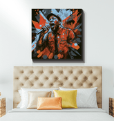 Let the music speak wrapped canvas - Beyond T-shirts