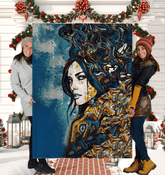 Line Life III Sherpa Blanket Front View.