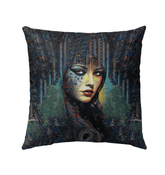 Line Love Outdoor Pillow - Front View