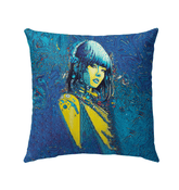 Line Luminance Outdoor Pillow - Front View