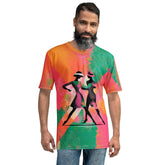 Men's balletic fashion t-shirt in action