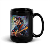 Melodic Maestro Black Glossy Mug - Beyond T-shirts