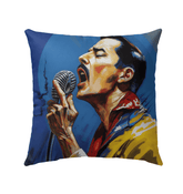 Melodies Transport Us Outdoor Pillow - Beyond T-shirts