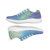 Linen Leap Texture Men's Athletic Shoes