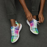 Embrace the new day with every step in Sunrise Stride Men's Athletic Shoes, featuring a design as refreshing as the morning light.