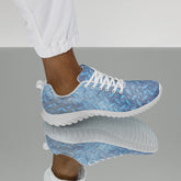 Jacquard Jet Texture Men's Athletic Shoes