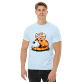Whimsical Wraiths: Men's Halloween Classic Tee - Beyond T-shirts