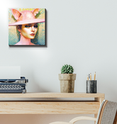 Charming dog art on Canine Capers Canvas