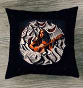 Explorer's Emblem Outdoor Pillow