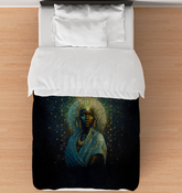 Elegant Regal Renaissance Comforter on bed