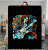 Timeless Treble Clef Sherpa Blanket