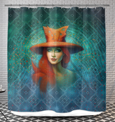 Coastal Calm Shower Curtain with Seaside Design