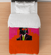 Artful Asymmetry Fashion Art Duvet Cover