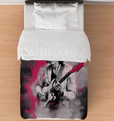 Bold Minimalist Lines Comforter - sleek modern bedding.