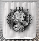 Soulful Symphony Shower Curtain