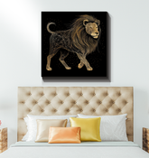 Graceful Lion Serengeti Stroll