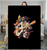 Melodic Embrace Sherpa Blanket