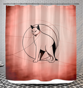 Playful Cat Balloon Flight