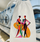 Artistic Abstraction Laundry Tote - Beyond T-shirts