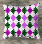 Diamond Illusion Outdoor Pillow