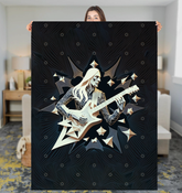 Treble Tunes Sherpa Blanket