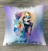 Blissful Ballerina's Ballet Breeze Outdoor Pillow