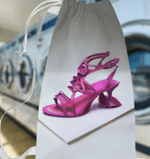 SpaceGlide Futuristic Shoe Laundry Bag - Beyond T-shirts