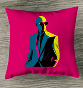 Gallery Glamour Throw Pillow - Beyond T-shirts