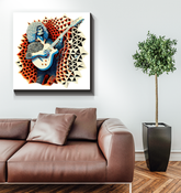 Electro Energy Wrapped Canvas