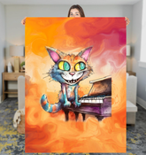 Lively Lumberjack's Log Love Sherpa Blanket